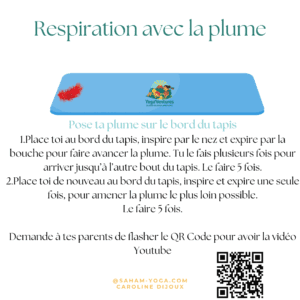 Technique de respiration yoga enfant